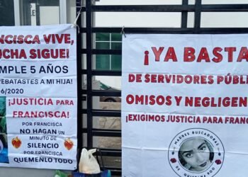 FRANCISCA MARINER: Protesta colectivo contra posible cambio de medidas cautelares para exfiscal