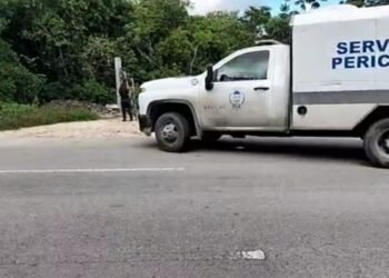 Hallan cuerpo maniatado en la zona continental de Isla Mujeres