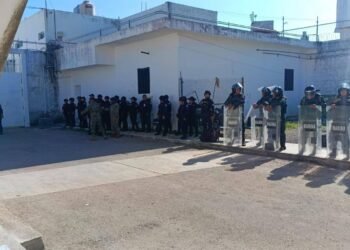 Realizan operativo de revisión en el penal de Chetumal