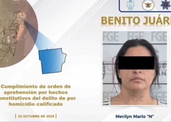 Detienen a mujer por el homicidio de un contador hallado en la carretera Gas Auto
