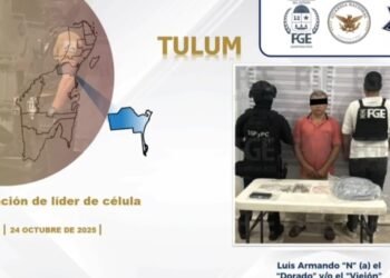 «EL VIEJÓN»: Detienen en Tulum a líder criminal vinculado a extorsiones y tentativa de homicidio