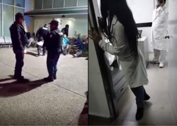 Exhiben altercado entre doctora y madre de paciente en IMSS de Playa del Carmen