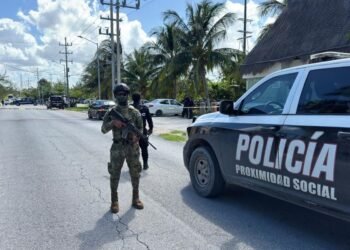 Caen 4 presuntos extorsionadores armados en Puerto Juárez