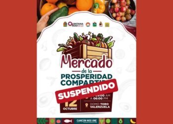 HASTA NUEVO AVISO: Posponen Mercado de la Prosperidad