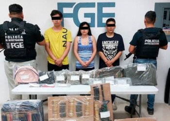 Capturan a 3 por narcomenudeo; están relacionados con un grupo criminal en Playa del Carmen