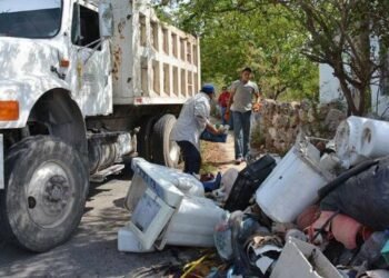 Recolectan más de 3 mil toneladas de cacharros en Cancún durante programa preventivo