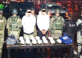 Aseguran droga valuada en 5.6 millones de pesos en autobús que viajaba de Yucatán a Quintana Roo