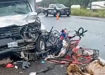 RETORNABAN DE CDMX: Trágico accidente de peregrinos de la Zona Maya; un muerto y 10 heridos