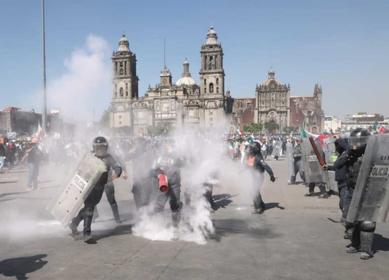 Abuso policial en la marcha Z: 18 detenidos por tentativa de homicidio