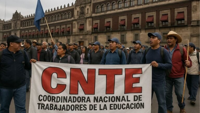 CNTE: El magisterio radical activa paro nacional el 13 y 14 de noviembre