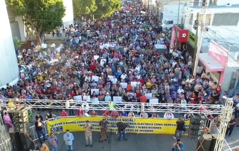 La crisis eléctrica de Hermosillo: Miles exigen tarifas justas y servicios dignos a CFE