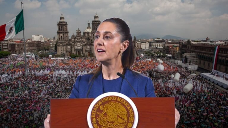 La demostración de fuerza: El mitin de Sheinbaum del 6 de diciembre en el zócalo