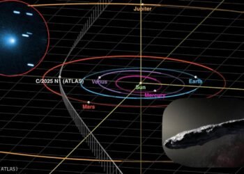 La doble señal de radio del cometa 3I/ATLAS que reescribe su origen