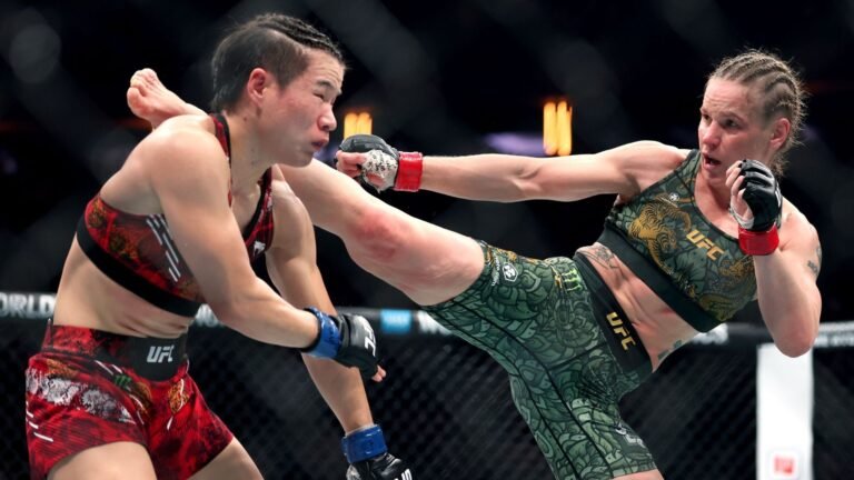 La montaña Shevchenko arruinó el sueño de Zhang Weili en UFC 322