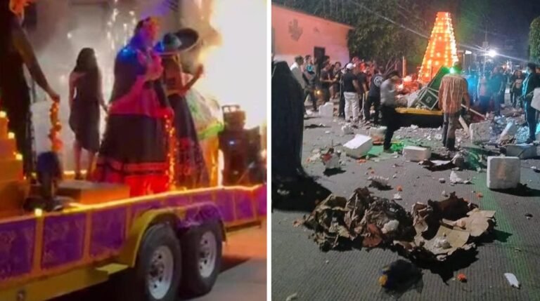 La noche de pánico en Mazatepec: La explosión que dejó diez heridos en Día de Muertos