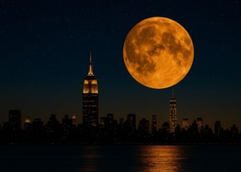 Superluna del castor 2025: la noche en que la luna será 30% más brillante