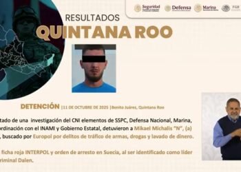 EN CANCÚN: Detienen a «El Griego», narcotraficante buscado por Europol