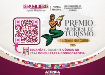 Isla Mujeres abre convocatoria para el nuevo Premio Municipal de Turismo “La Sirena del Caribe 2025”