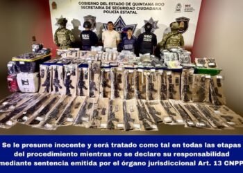 GOLPE AL NARCO: Aseguran armamento y detienen a dos personas en la zona norte