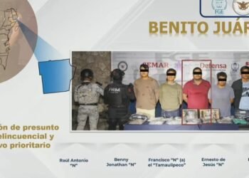 Detienen en Cancún a “El Tamaulipeco”, presunto líder de narcomenudeo y extorsiones