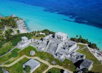 Tulum se coloca como la tercera zona arqueológica más visitada del país