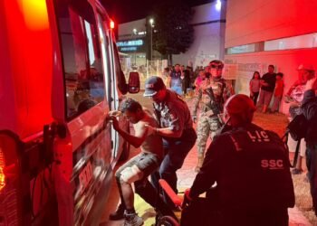 VIOLENCIA ARMADA: Atacan a dos hombres afuera de un taller mecánico en la SM 89