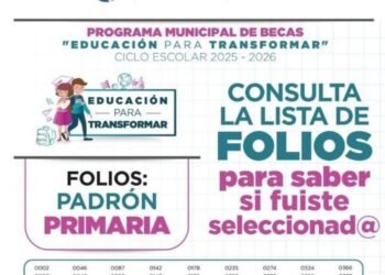 Publican lista de 3 mil 321 alumnos beneficiados con becas en Cancún