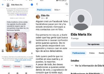 Denuncia Elda Xix clonación de su cuenta de Facebook