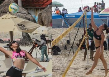 PARTICIPAN 127 EQUIPOS: Arranca Festival Internacional de Voleibol de Playa del Carmen