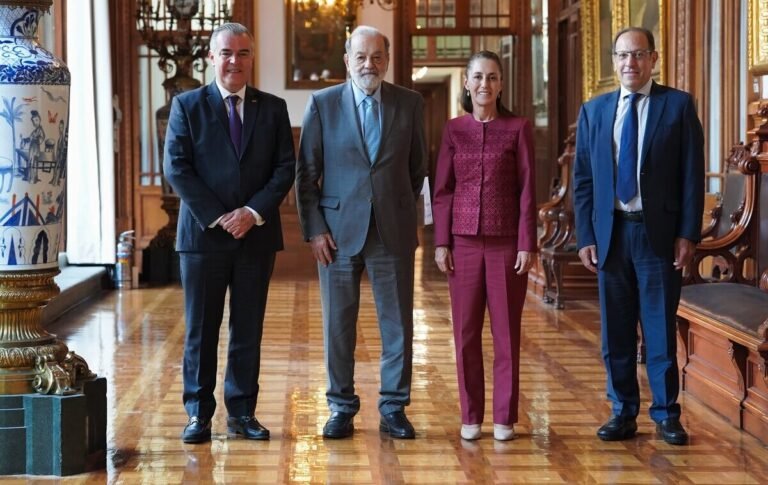 ¿De qué hablaron Slim y Sheinbaum? Los pronósticos económicos en Palacio