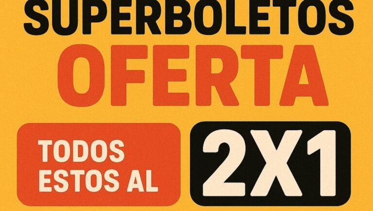 2x1 en Superboletos: ¿qué conciertos se rematan hoy 10 de diciembre?