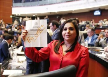 ELECCIÓN DE FISCAL: Muestra Mayuli voto en contra