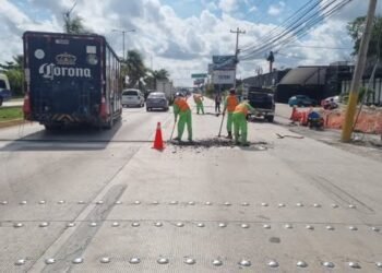 Retira SICT topes en el Boulevard Colosio