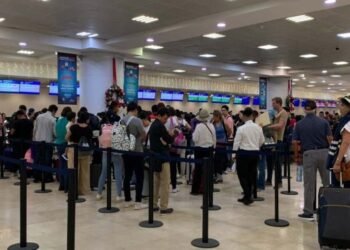 INTENSA JORNADA: Aeropuerto de Cancún cierra el año con 560 operaciones