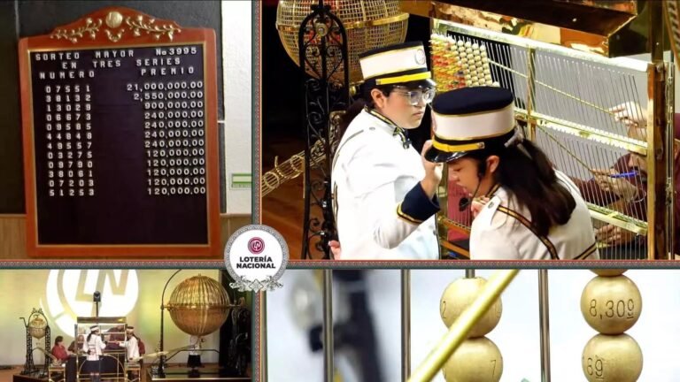 Descubra los números ganadores del Sorteo Mayor 3995 de la Lotería Nacional