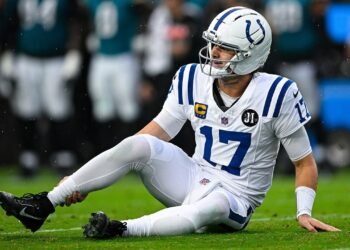 El devastador final de Daniel Jones en los Colts con su lesión en el tendón de Aquiles