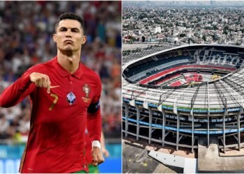 El día que Cristiano Ronaldo pisará la nueva cancha del Estadio Azteca