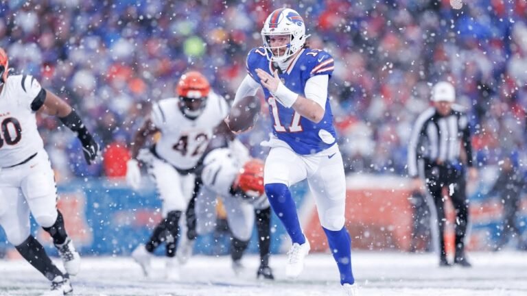 El milagro nevado: La épica remontada de Buffalo Bills frente a Cincinnati Bengals