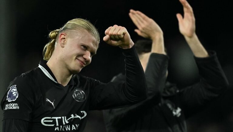 El noruego Erling Haaland destroza el récord Premier con cien goles en 111 partidos