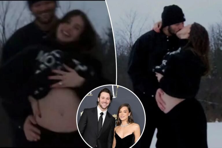 Josh Allen y Hailee Steinfeld esperan su primer bebé, la confirmación en redes