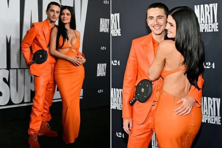 La aparición naranja que desmiente el fin del romance entre Kylie Jenner y Timothée Chalamet