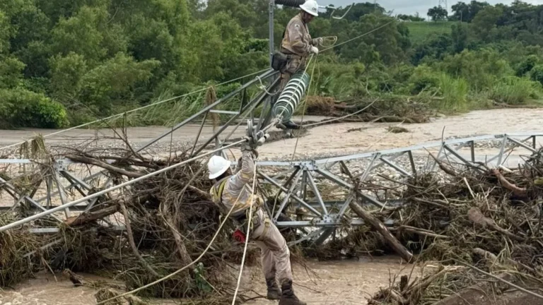 La crisis de diciembre de 2025: torre de CFE colapsa y deja a Veracruz en jaque