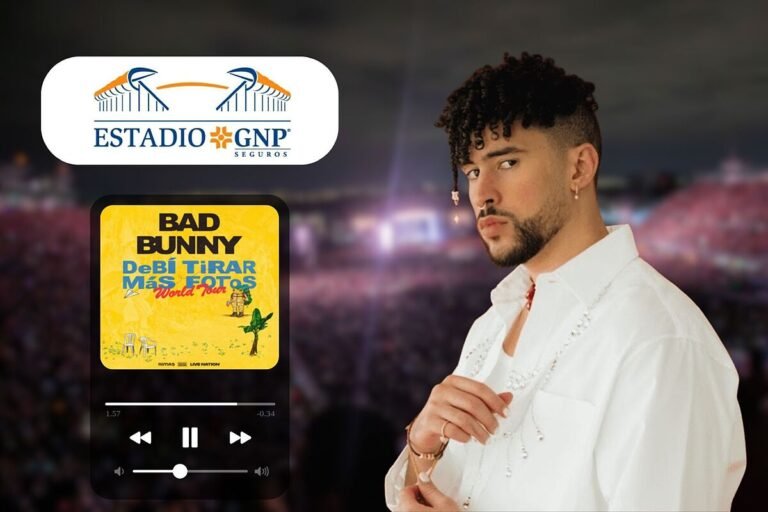 La fiebre por Bad Bunny estalla en el Estadio GNP Seguros
