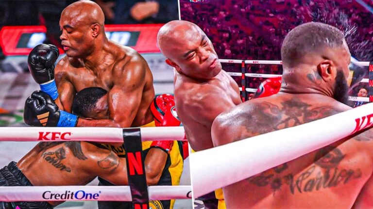 La leyenda de 50 años: Anderson Silva consigue un brutal nocaut técnico