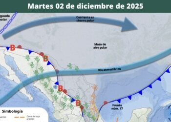 La oleada invernal que azota al norte: los frentes fríos 17 y 18 desatan temperaturas extremas