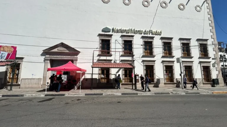 La posada de la vergüenza en medio de la huelga Monte de Piedad 2025