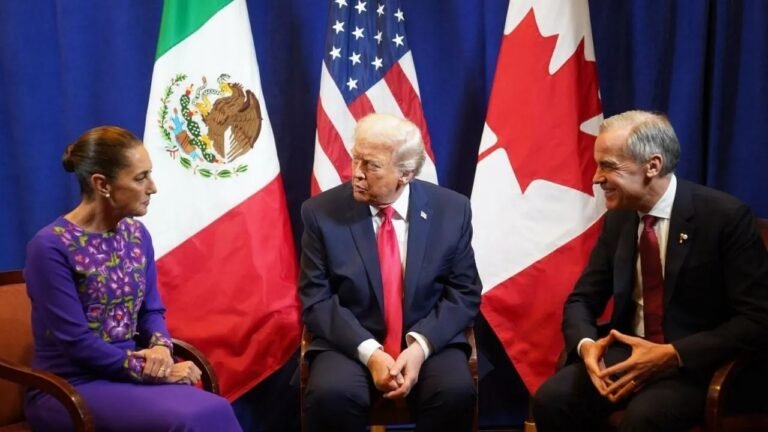 La trampa del T-MEC: Trump presiona en la cumbre con Sheinbaum y Carney