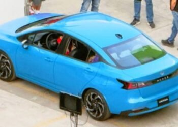 Las fotos espía del Nissan Versa 2026 que revelan su profundo rediseño