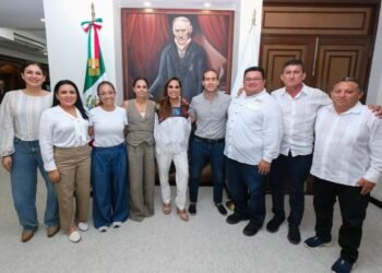 MÁS COORDINACIÓN: Analizan Mara Lezama y alcaldes proyectos y estrategias