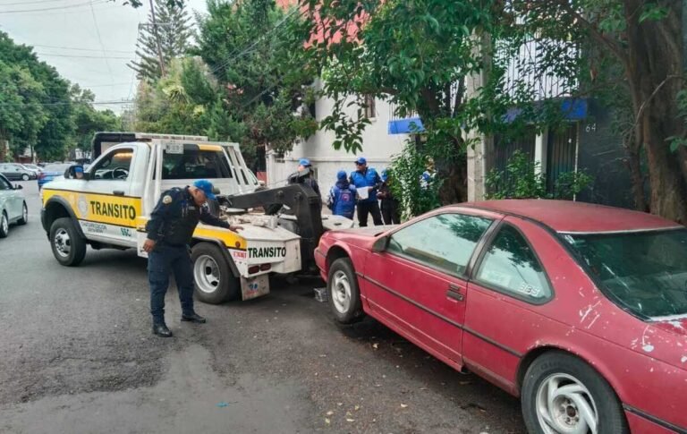 Más de 4 mil vehículos abandonados en CDMX: el mapa de la chatarrización que combate la inseguridad
